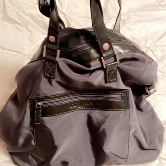 Mens (unisex) messenger or duffle bag in gray! Great condition. - Picture 2 of 5
